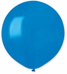 Balonu komplekti apaļš Gemar Pastel, zila krās., 25 gab.