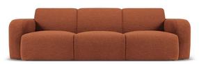Sofa Micadoni Home Molino MIC_3S_101_F1_MOLINO4, ruda sp., 95 x 235 cm x 72 cm