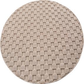 Paklājs iekštelpu Helix 2203, bēša krās., 80 cm x 80 cm
