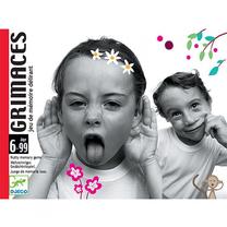 Kortų žaidimas Djeco Grimaces Nutty DJ05169