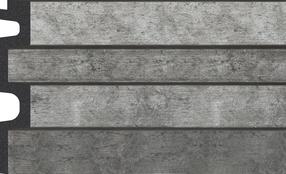 Dailylentė Domoletti Large Metalic, 260 cm x 12.2 cm x 2.1 cm