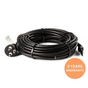 Нагревательный кабель от замерзания Heatcom, 1.4 м, 19 Вт
