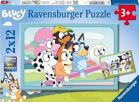 Пазл 2in1 Ravensburger Bluey Fun With Bluey 10105693, 18 см x 26 см, 24 шт., многоцветный