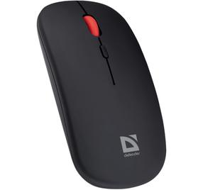 Bezvadu datora pele Defender Silent Click Virtual MB-635, bluetooth / usb, melna krās.