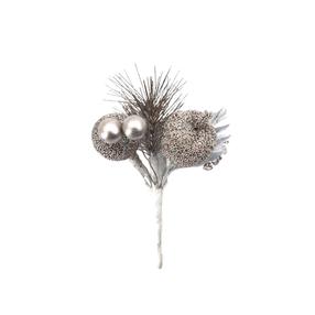 Mākslīgais zars Christmas Touch, šampanieša krās., 15 cm