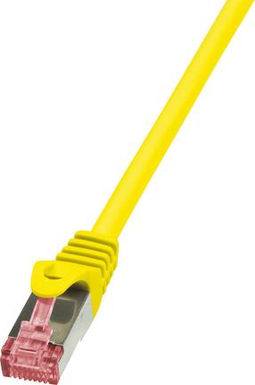 Laidas Logilink RJ-45 8P8C, RJ-45 8P8C, 0.25 m, geltona sp.