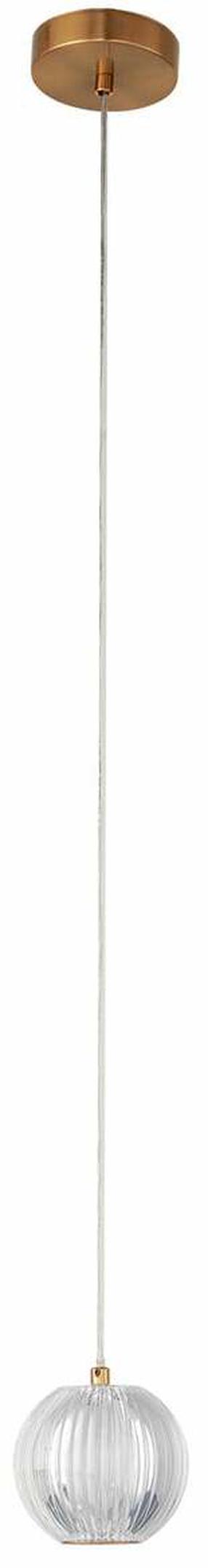 Lampa griesti Light Prestige Brillant, LED, 3000 - 6000 °K, 1 x 5 W, caurspīdīga krās. / zelta krās.