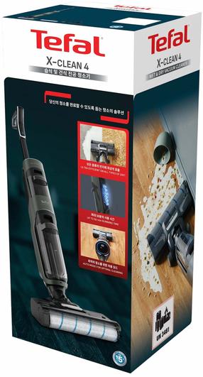 Моющий пылесос - метла Tefal X-Clean 4 GF5035F0