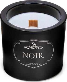 Küünal, lõhna Pavoncella Noir, 50 h, 170 g, must v.