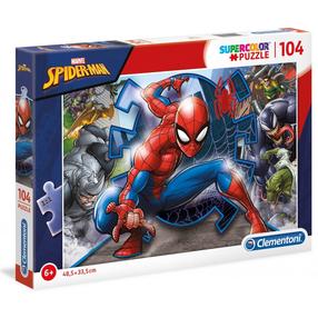 Пазл Clementoni Spider-Man 27116, 33.5 см x 48.5 см, 104 шт., многоцветный