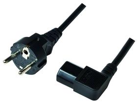 Провод Logilink Schuko / IEC C13 Schuko, IEC C13, 2 м, черный цв.