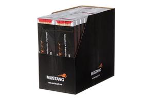 Kamīna sērkociņi, melna krās. Mustang 10965, 20 cm, 45 gab.