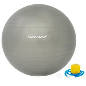 Vingrošanas bumbas Tunturi Gymball 14TUSFU277, sudraba krās., 75 cm