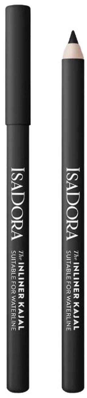 Akių pieštukas IsaDora The Inliner Kajal, 1.2 g, black sp. 51
