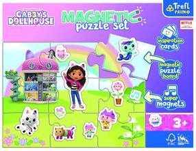 Магнитная игрушка Trefl Gabby Dollhouse, многоцветный, 9 шт.