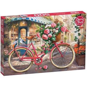 Puzle CherryPazzi - 500 Flower Delivery 20180 20180, 0.34 cm x 0.5 cm, 500 gab.