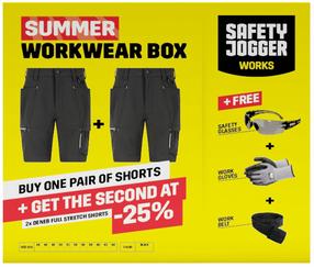 Tööpüksid meeste Safety Jogger, must v., 50 suurus