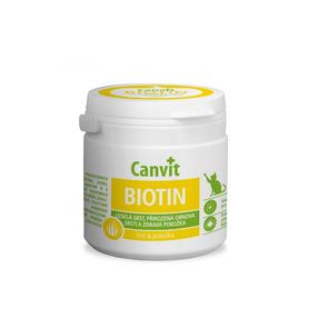 Пищевые добавки, витамины для кошек Canvit Biotin, 0.1 кг