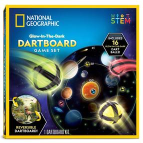  Prekė su pažeista pakuote. Žaislinė dartų lenta National Geographic, įvairių spalvų