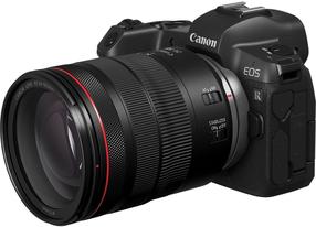 Beveidroninis fotoaparatas Canon EOS R + RF 24-105mm f/4L IS USM, juoda sp.