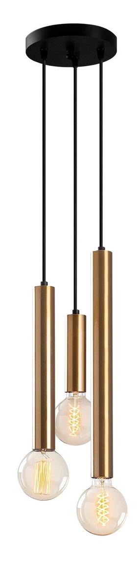 Šviestuvas kabinamas Opviq Tempo 6042 584TTM1333, E27, 3 x 40 W, nėra gaubto / bronzos sp.