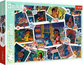 Dėlionė Trefl Lilo & Stitch Sweet Memories 10882, 48 cm x 68.3 cm, 1000 vnt., įvairių spalvų