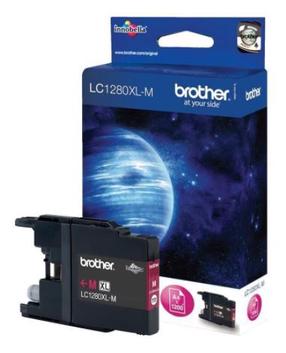 Rašalinio spausdintuvo kasetė Brother LC1280XLM, raudona sp.