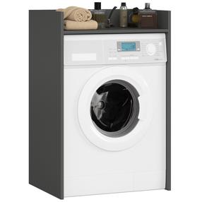 Spintelė skalbimo mašinai Akord Fin, grafito, 50 cm x 64 cm x 98 cm