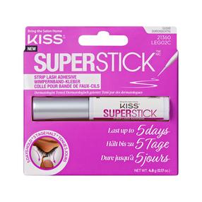 Ripsmeliim Kiss SuperStick Strip Lash, 4.8 ml, läbipaistev v.