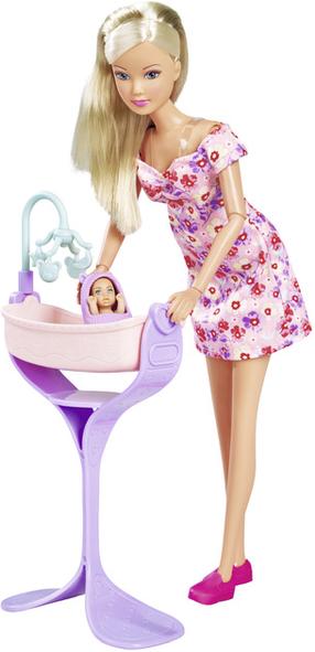 Кукла с аксессуарами Simba Steffi Love Hello Baby, 30 см, многоцветный