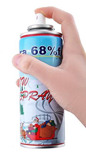 Dirbtinis sniegas Snow spray 9118, balta