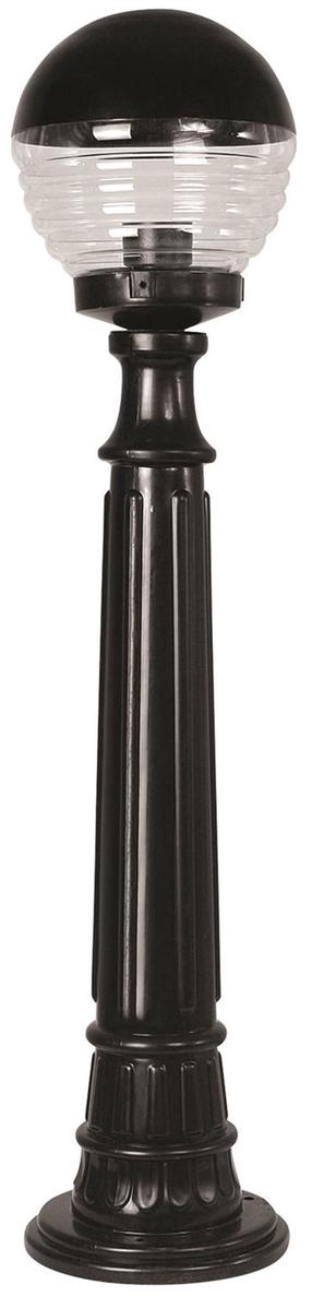 Pastatomas lauko šviestuvas Opviq BSU-68175-BSY-M1-B, 60W, E27, IP65, juoda sp., 20 cm x 90 cm
