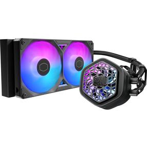 Vandens aušintuvas procesoriui Cooler Master MasterLiquid 240 Atmos II VRM, 277 mm x 120 mm
