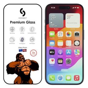 Connect Corning Gorilla Ultra Strong 3D stiklą, skirtą Apple iPhone 15 Pro