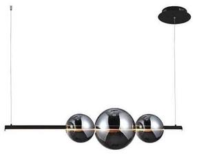 Lampa karināms AZzardo Sandra 3 AZ3352, LED, 3000 °K, 1 x 48 W, melna krās. / melna krās.