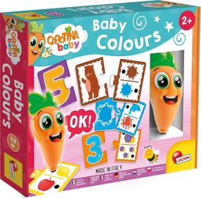 Šķirošanas un skaitīšanas spēle Lisciani Carotina Baby Colours, daudzkrāsaina