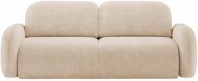 Sofa-lova Avuela Plush, šviesiai smėlinė, 105 x 250 cm x 94 cm