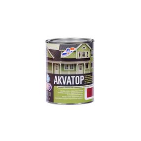 Krāsas koka fasādēm Rilak Akvatop, chestnut brown krās., 0.9 l