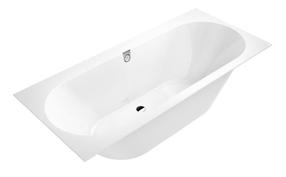 Vann, teisaldatav Villeroy & Boch Oberon 2.0 Duo, 180 cm x 80 cm x 48.5 cm, ristkülik, valge v.