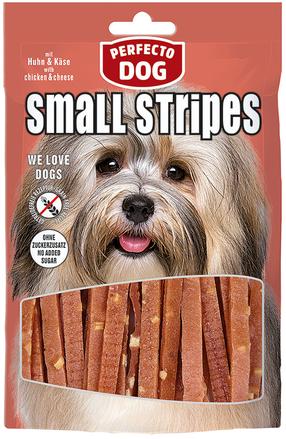 Skanėstas šunims Perfecto Small Stripes, vištiena, 0.1 kg