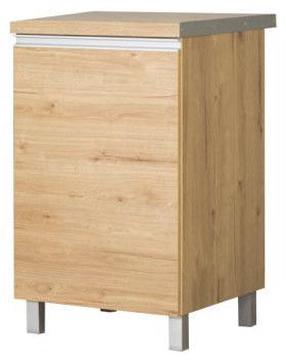 Apatinė virtuvinė spintelė Bodzio Monia, ruda, 50 cm x 52 cm x 86 cm