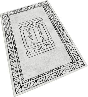 Kiliminis takas Conceptum Hypnose W1051, balta sp./juoda sp., 200 cm x 100 cm