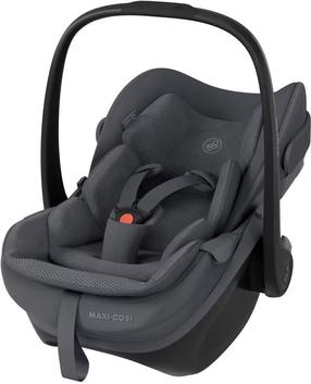 Nešiojama autokėdutė su lopšiu Maxi-Cosi Pebble Slide Pro, grafito sp., 40 - 87 cm