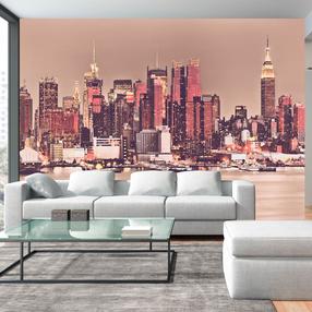 Fototapetas Artgeist Ny - Midtown Manhattan Skyline MFT212, 105 cm x 105 cm