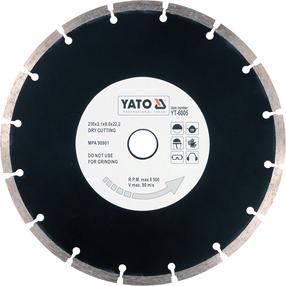 Teemantketas Yato YT-6005, 230 mm x 22.2 mm x 2.7 mm