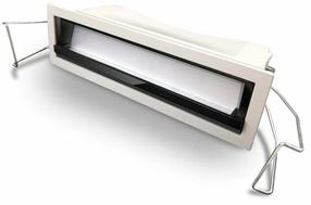 Valgusti lagi ja seinad CristalRecord Washer, 4000°K, LED, valge v., 10 W