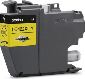 Картридж для струйного принтера Brother LC422XLY, желтый цв.