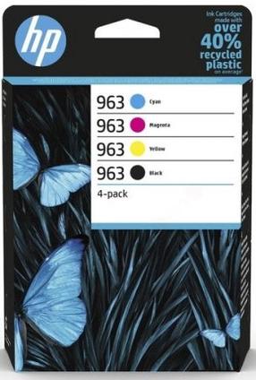 Rašalinio spausdintuvo kasetė HP 6ZC70AE, geltona sp./juoda sp./purpurinė (magenta) sp.