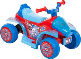 Детский электрический квадрицикл Huffy Spidey, синий цв./красный цв.