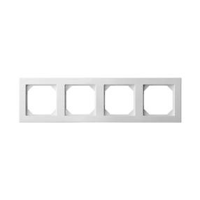 Keturvietis rėmelis Liregus Epsilon, balta